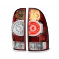 Red Lens Oe-style Led Tail Light Lamp Assembly For 2005-2015 Toyota Tacoma Pickup Truck Driver Passenger Side 