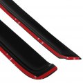 Window Visors Fits For 1988-1999 Chevrolet C1500 Tape-on Rain Guards Side Deflectors 4 Pieces 2pcs Front Doors And Rear