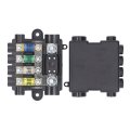 Versatile 5 Way 12v 24v Block With 30a 60a 80a 100a 250a Easy To Install Power Distribution Box For Car Stereo Sightseeing