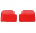Toworldit 2pcs Set Abs Exterior Rearview Rear View Mirror Cover Decoration Trim Compatible With Suzuki Jimny 2019 Red