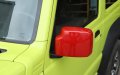 Toworldit 2pcs Set Abs Exterior Rearview Rear View Mirror Cover Decoration Trim Compatible With Suzuki Jimny 2019 Red