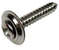 6305c Chrome Trim Screw With Countersunk Washer 8 X 5 In 15 Per Package 