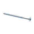 Wood Screws Flat Head Phillips Drive 8 X 2 25 In Zinc Plated Pack Model 