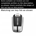 Ontto 2-button Car Key Fob Cover Compatible With Isuzu D-max Mu-x 2017-2019 Smart Remote Case Holder Full Portection Stylish