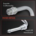 A-premium Power Steering Hose Pressure Line Assembly Compatible With Ford F-250 Super Duty F-350 1999-2004 Excursion 2001-2004
