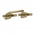 Aexit 118mm Length Zinc Alloy Casement Window Locking Handle Set Champagne 975972e0397a14c3b5958255042eb09b