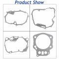 Complete Rebuild Gasket Set Kit Replacement For Honda Foreman Trx450 1998-2004