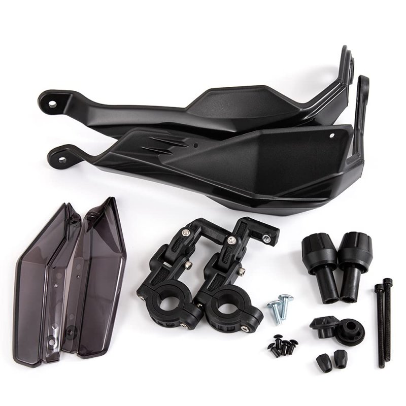 Universal Motorcycle Hand Guards Motocross Dirt Bike Brush Protector For 22mm And 25mm Handlebars Mths105 Abs Plastic Guard