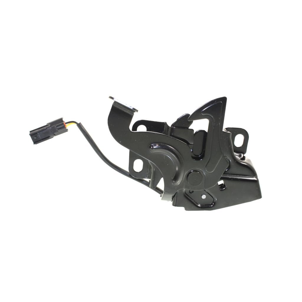 Hood Latch With Alarm For Honda Accord 2008 2009 2010 2011 2012 Replacement 74120ta0a01 And Ho1234122 Black Standard Style