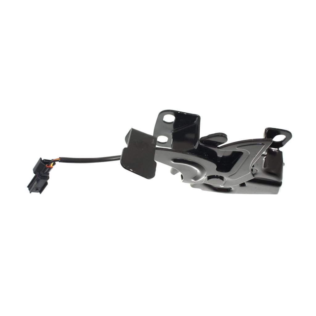 Hood Latch With Alarm For Honda Accord 2008 2009 2010 2011 2012 Replacement 74120ta0a01 And Ho1234122 Black Standard Style