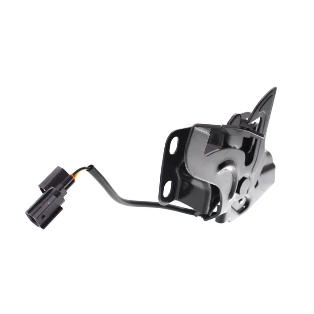 Hood Latch With Alarm For Honda Accord 2008 2009 2010 2011 2012 Replacement 74120ta0a01 And Ho1234122 Black Standard Style
