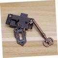 Osaladi Box Cabinet Furniture Hinges Archaize Padlocks Vintage Rustic Hook Locks Spring Case Clasp Luggage Latches Buckle