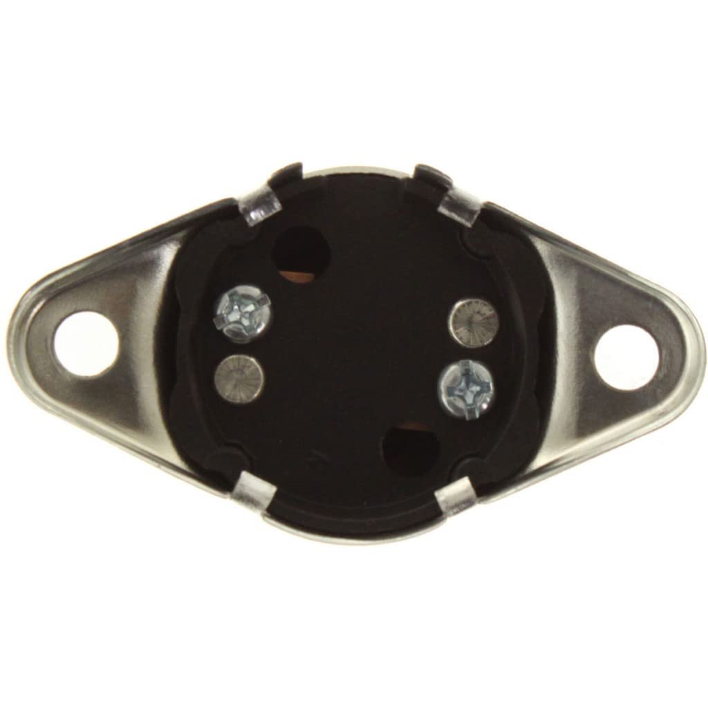 Universal Horn Button Steel Shell Flat Surface Mounting Chrome Plated Plastic Hb6 Clx-m0-usa-repu502501-cl360a70