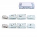 Spire Clip Nut Us Qiilu 160 Pcs Clips Chimney Nut 304 Stainless Steel Fastener M4 M5 M6 M8 For Motorcycle Car