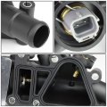 Compatible With Escort Ka Fiesta Courier Duratec Engine Coolant Thermostat Temperature Sensor Gasket Black