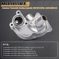 Aluminum Thermostat Housing Assembly For Ford Explorer 2001-2005 Ranger 2001-2011 Mazda B4000 2001-2008 Mercury Mountaineer