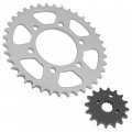 Caltric Front And Rear Sprocket Kit Compatible With Kawasaki Gpz550 Kz550d Kz550h Kz550c Ltd 550