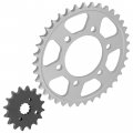 Caltric Front And Rear Sprocket Kit Compatible With Kawasaki Gpz550 Kz550d Kz550h Kz550c Ltd 550