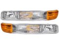 Gmc Pickup Truck 99-07 Corner Park Signal Lights Lamps Pair Set Left Right 