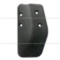 Bottom Mount Bracket For Door Mirror Mounting Arm Aluminum Black Passenger Side Fit After 2005 Peterbilt 335 340 357 382 385