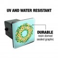 Summer Wreath Sunflowers Tow Trailer Hitch Cover Plug Insert