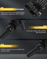 3-pins Ignition Coils And Spark Plugs 2001006 For Hyundai Santa Fe 4l L4 2001-2006 Kia Optima 2 Uf285 2 With 4 Iridium