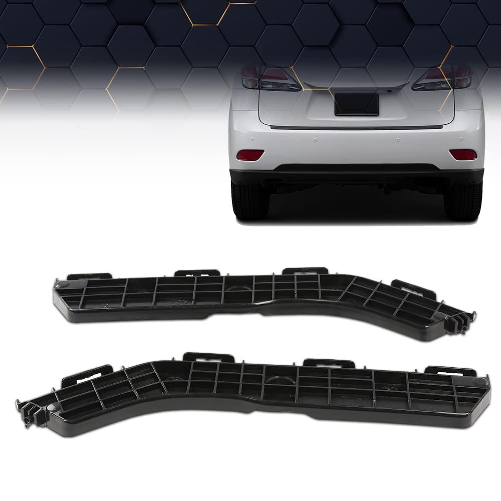 Rear Bumper Retainer Support Bracket Set For 2010 2011 2012 2013 2014 2015 Rx350 Rx450h Left And Right Side 2 Piece Lx1133101