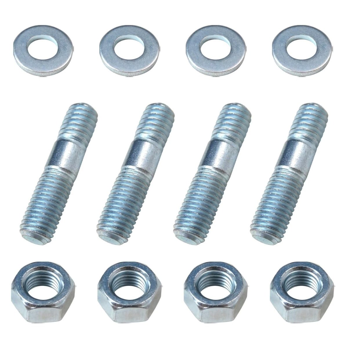 Pack Of 4 New 5 16 X 1-3 8 Carburetor Carb Studs Kit For H-olley E-delbrock Carter Rochester