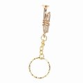 Trumpet Keychain Exquisite Workmanship Key Ring Music Lover Decoration
