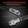 A-premium Front Driver Or Passenger Brake Hydraulic Hose Compatible With Mitsubishi Models Lancer 20 2003 2004 2005 2006 2 0l 2