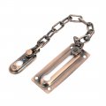 Uxcell Home Door Gate 19cm Length Security Metal Chain Guard Bronze Tone