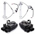 Aintier Door Lock Actuators Assembly Compatible For 2003-2011 Honda Element Front Left Right Power Latch Replacement 748-131