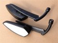 Hongk- Black Blade Mirrors Compatible With Kawasaki Vulcan Rebel Shadow R1 R6 Cruiser B01c0sra5m