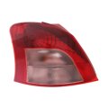 Rear Tail Light Driver Side Assembly For 2006 2008 Toyota Yaris 2dr Hatchback To2800167 81561 52460 Clear And Red Lens Halogen 