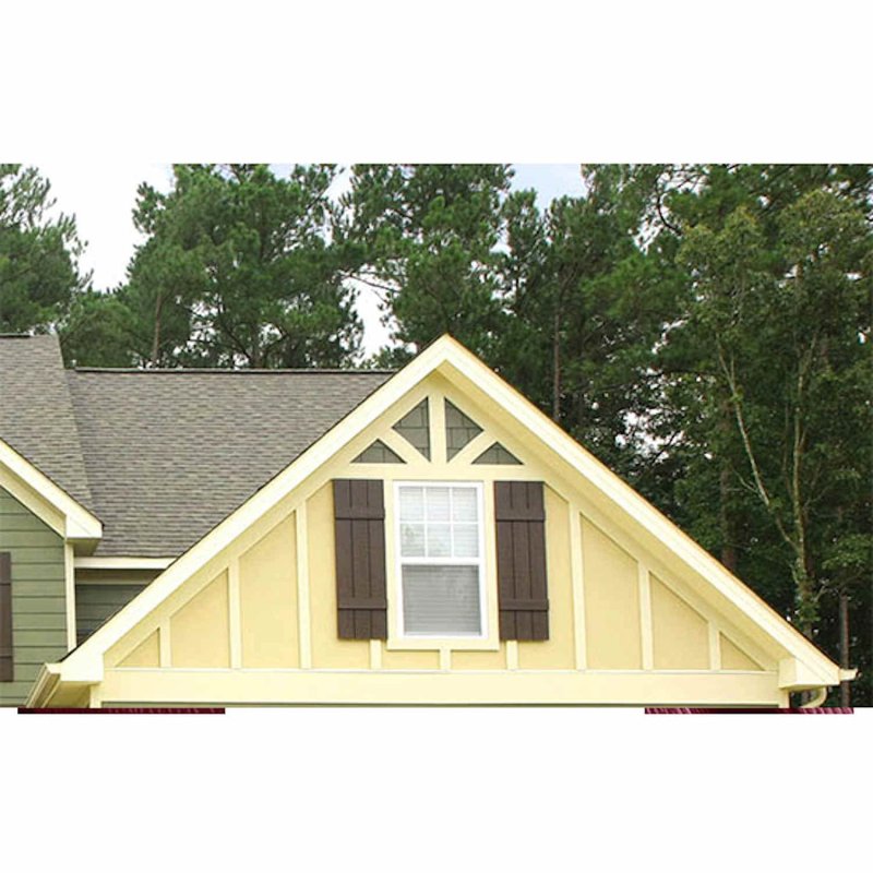 Polaris Homeside 4 Board And Batten Joined Vinyl Shutters 1 Pair 14-1 2in X 43in 046 Pine