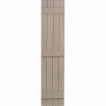 Polaris Homeside 4 Board And Batten Joined Vinyl Shutters 1 Pair 14-1 2in X 43in 046 Pine