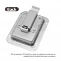 Trailer Door Latch Stainless Paddle Flush Mount