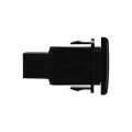 Rock Lights Symbol Modern Model Push Button For Toyota Surface Size 1 28 X 0 87 Inches 