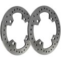Niche Front Rear Brake Rotor For Kawasaki Teryx Krx Krx4 1000 Es Krf1000 Krt1000 41080-0712 2 Pack 