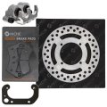 Niche Front Left Brake Rotor Caliper Pad Kit For Polaris Ace 570 900