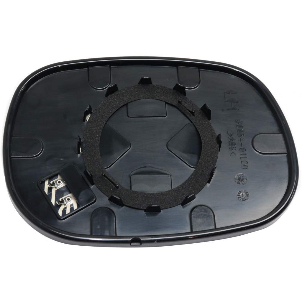Heated Driver Side Mirror Glass For Dodge Durango 1998 1999 2000 2001 2002 2003 Flat With Backing Plate 6 X 9 In 5019893aa