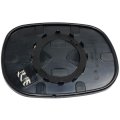 Heated Driver Side Mirror Glass For Dodge Durango 1998 1999 2000 2001 2002 2003 Flat With Backing Plate 6 X 9 In 5019893aa