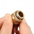 Uxcell Garden Hose Brass Quick Connect Set Fittings M18x1 5 Male M18 Female Thread Water Connectors Pressure Washer Adapter