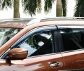 Vesul Outside Mount Tape On Polycarbonate Rain Guards Window Visors Compatible With Nissan Rogue 2014-2020 Wind Deflector