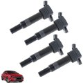4pcs Ignition Coil Replacement For 2010-2022 Elantra I30 I40 Ix35 Tucson Soul 27300-2e000 
