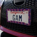 Superman Bizarro Shield Logo License Plate Tag Frame