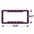 Superman Bizarro Shield Logo License Plate Tag Frame