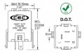 Cec Industries Ef54 Flasher