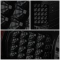 Auto Dynasty 20-led Tail Lights Brake Lamp Compatible With Chevy Silverado 1500 2500hd 3500hd 2007-2013 Driver And Passenger