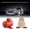 Universal Washer Pump Windscreen Wiper Front Windshield Compatible Motor With Most Car Van Bus Truck